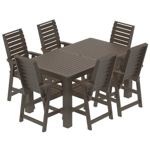 Glennville 7pc Counter Dining Set Dining Set