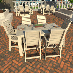 Glennville 7pc Counter Dining Set Dining Set