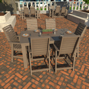 Glennville 7pc Counter Dining Set Dining Set