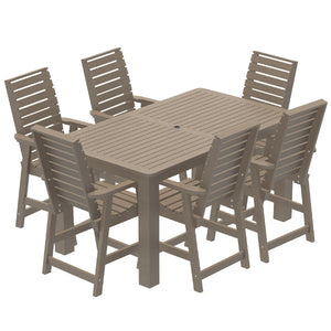 Glennville 7pc Counter Dining Set Dining Set