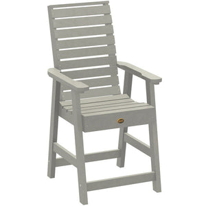 Glennville Counter Dining Arm Chair Arm Chair Harbor Gray