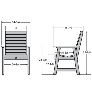 Glennville Dining Arm Chair Arm Chair