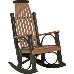 Grandpa's Rocker Rocker Chair Antique Mahogany & Black