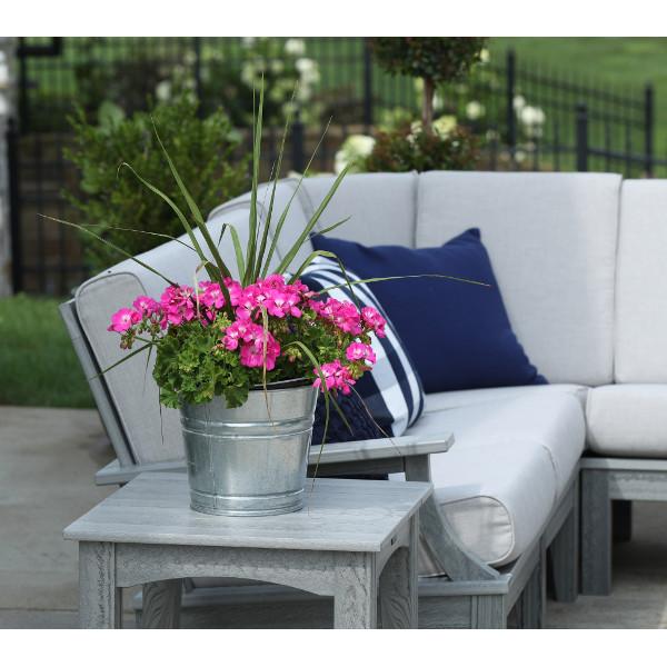 Granville Deep Seating Sectional Corner Chair With Cushions Outdoor Chair