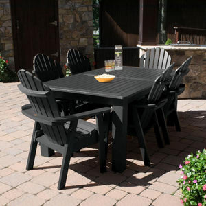 Hamilton Adirondack 7pc Rectangular Outdoor Dining Set Dining Set