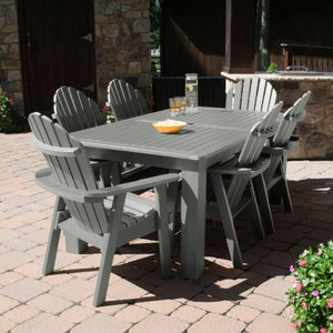 Hamilton Adirondack 7pc Rectangular Outdoor Dining Set Dining Set