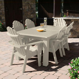 Hamilton Adirondack 7pc Rectangular Outdoor Dining Set Dining Set