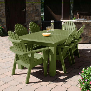 Hamilton Adirondack 7pc Rectangular Outdoor Dining Set Dining Set