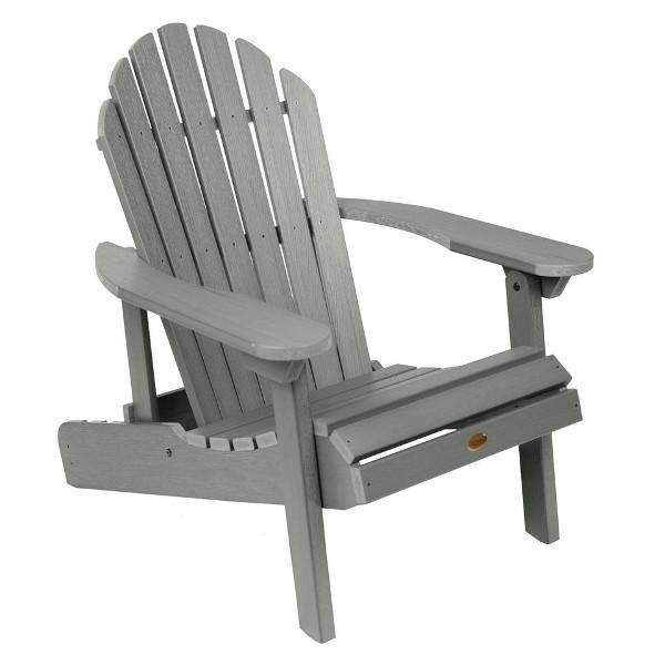 Hamilton Outdoor Folding &amp; Reclining Adirondack Chair Adirondack Chair Coastal Teak