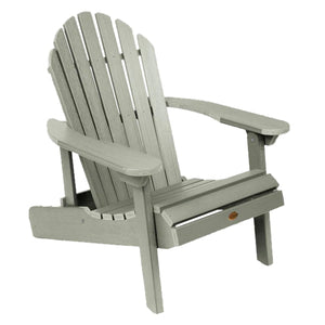 Hamilton Outdoor Folding & Reclining Adirondack Chair Adirondack Chair Eucalyptus