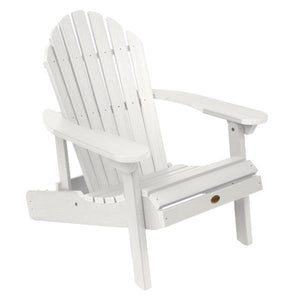 Hamilton Outdoor Folding & Reclining Adirondack Chair Adirondack Chair White