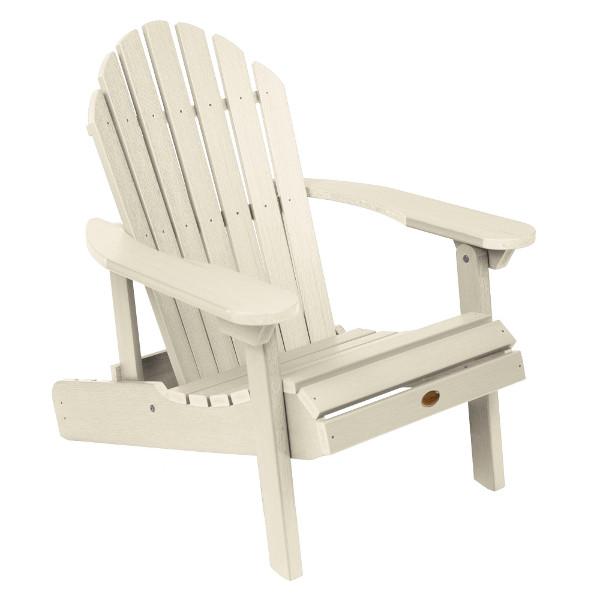 Hamilton Outdoor Folding &amp; Reclining Adirondack Chair Adirondack Chair Whitewash