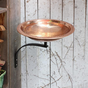 Hammered Copper Birdbath Bowl Copper Birdbath Bowl
