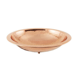 Hammered Copper Birdbath Bowl Copper Birdbath Bowl