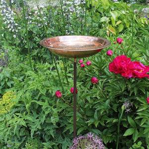 Hammered Copper Birdbath Bowl Copper Birdbath Bowl