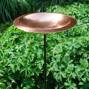 Hammered Copper Birdbath Bowl Copper Birdbath Bowl