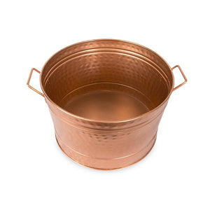 Hammered Copper Plated Tubs Copper Plated Tubs