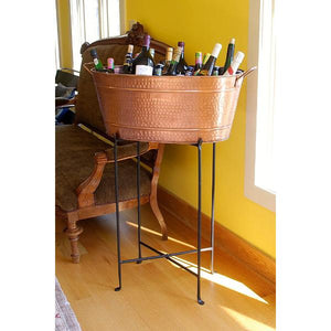 Hammered Copper Plated Tubs Copper Plated Tubs