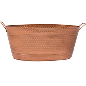 Hammered Copper Plated Tubs Copper Plated Tubs