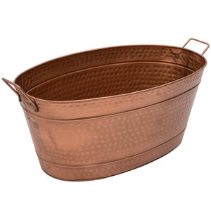 Hammered Copper Plated Tubs Copper Plated Tubs