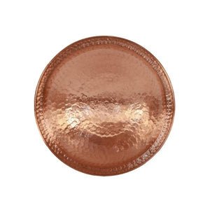 Hammered Solid Copper Birdbath Birdbath