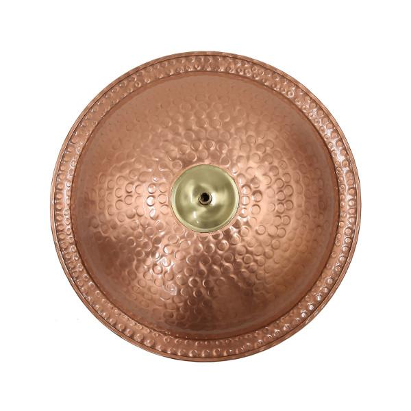 Hammered Solid Copper Birdbath Bowl Copper Birdbath