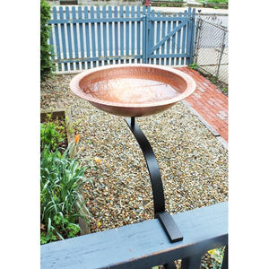 Hammered Solid Copper Birdbath Bowl Copper Birdbath