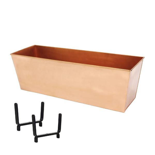 Handrail Flowerbox Bracket Kit Flowerbox Bracket Kit 2x6 inch / Copper Plated