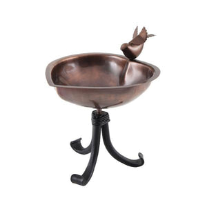 Heart Shaped Birdbath Birdbath Bowl & Tripod Stand