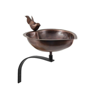 Heart Shaped Birdbath Birdbath Bowl & Wall Bracket