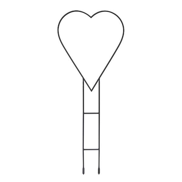 wrought iron heart plant hanger Heart Trellis Hanger