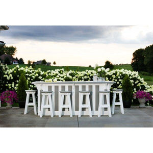 Heritage 6 Ft. Bar Set - The Charming Bench Company