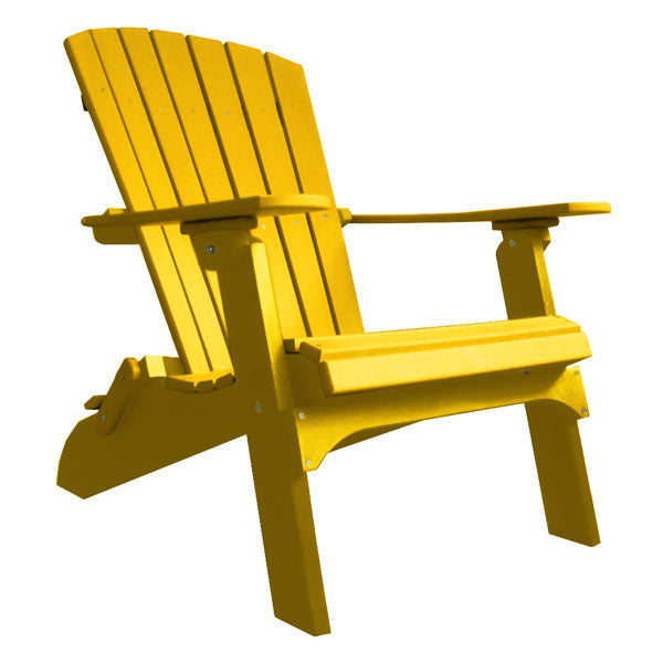 Heritage Folding Chair Outdoor Chair Lemon Yellow