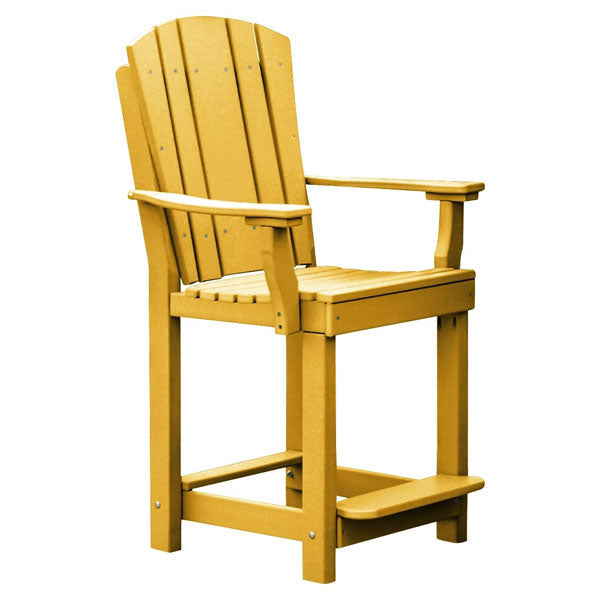 Heritage Patio Chair Outdoor Chair Lemon Yellow