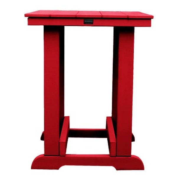 Heritage Patio Table Outdoor Table Cardinal Red