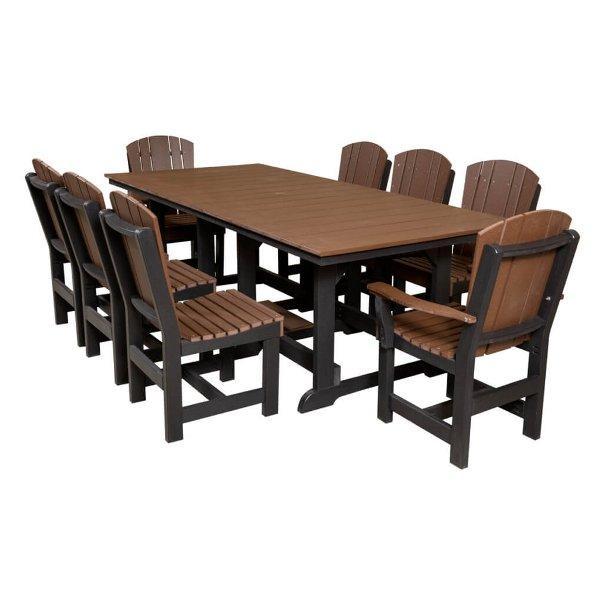 Heritage Table, 6 Dining Chairs, 2 Arm Chairs