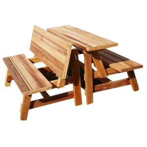 Herman Convertible Bench Set- overall Width 5' Bench Set