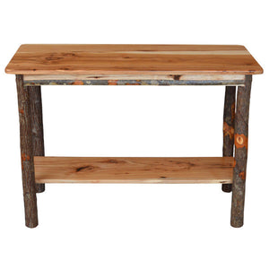 Hickory Console Table Console Table Rustic Hickory