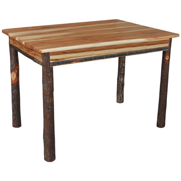 Hickory Farm Table Outdoor Table 5ft / Rustic Hickory