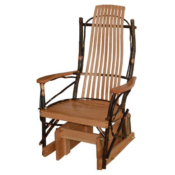 Hickory Glider Rocker Rocking Chairs Natural Stain