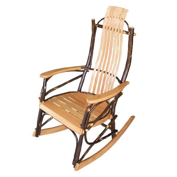 Hickory Rocker Rocking Chair Natural Stain