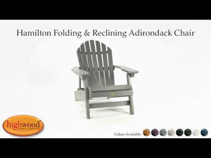 Hamilton Outdoor Folding & Reclining Adirondack Chair