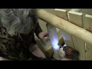 Rustic Cedar Porch Swing