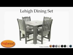 Lehigh 5pc Square Patio Dining Set