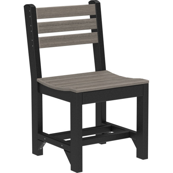 Island Side Chair Side Chair Coastal Gray &amp; Black / Dining Height