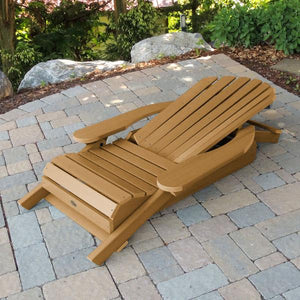 King Hamilton Folding & Reclining Adirondack Outdoor Chair Patio Chair