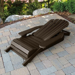 King Hamilton Folding & Reclining Adirondack Outdoor Chair Patio Chair