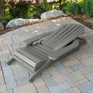 King Hamilton Folding & Reclining Adirondack Outdoor Chair Patio Chair