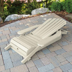 King Hamilton Folding & Reclining Adirondack Outdoor Chair Patio Chair