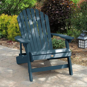 King Hamilton Folding & Reclining Adirondack Outdoor Chair Patio Chair